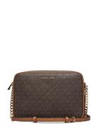 Michael Kors Lg Ew Crossbody Brun