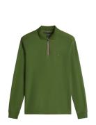 Tommy Hilfiger Ls Liquid Rwb Zip Reg Polo Grön