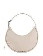 SANDQVIST Curve Crossbody Round L Beige