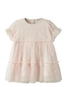 Lil'Atelier Nmfrosetta Ss Loose Dress Lil Rosa