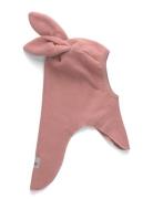 Huttelihut Balaclava Ears Cotton Fleece Rosa