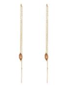 SNÖ Of Sweden Noctelle Chain Ear G/Smokey - Guld