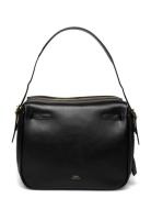 Polo Ralph Lauren Polo Id Leather Satchel Svart