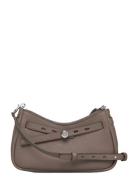 Tory Burch Romy Zip Top Crossbody Grå