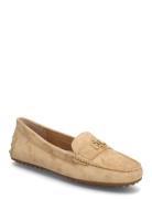 Lauren Ralph Lauren Barnsbury Suede Loafer Beige