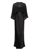 Gina Tricot Cape Maxi Dress Svart