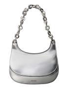 Calvin Klein Chain Shoulder Bag Silver