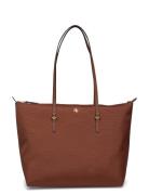 Lauren Ralph Lauren Nylon Medium Keaton Tote Bag Brun