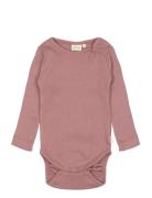 Petit Piao Body L/S Modal Rosa