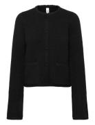 YAS Yasemilie Ls Knit Cardigan Svart