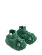 Liewood Beth Crocodile Plush Slippers Grön