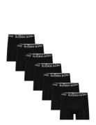 Björn Borg Cotton Stretch Boxer + Wash Bag 7P Svart