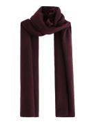 Lindex Scarf Knitted Petra Burgundy