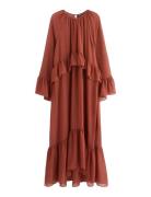 Lindex Maxiklänning Orange