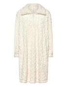 Hunkemöller Poncho Cable Fleece Kräm