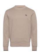 Fred Perry Crew Neck Sweatshirt Beige