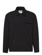 Calvin Klein Ls Seersucker Shirt Jacket Svart